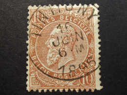 Belgie Belgique - 1893 - COB/OBP  57 -  1 Value  - Tintigny - 1896 - 1893-1900 Thin Beard