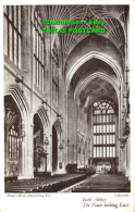 R360686 Bath Abbey. The Nave Looking East.British Publishing Company. West Adver - World