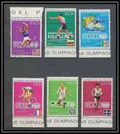 Paraguay - 142a ** MNH N° 924 / 929 Jeux Olympiques (olympic Games) Mexico 68 - Summer 1968: Mexico City