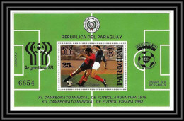 Paraguay - 075 - ** MNH BLOC - Football (Soccer) Argentina 78 - Paraguay