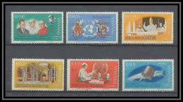 289e Panama ** MNH 423/424 + 380/383 PAPE PAUL 6 POPE - Panama