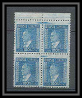 168a Brésil (brazil) ** MNH 397 Bloc 4 Vargas - Neufs