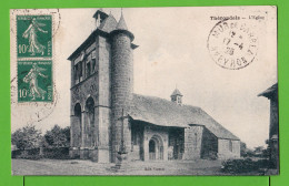 AVEYRON / L'EGLISE DE THERONDELS  /   Carte   écrite En 1926 - Other & Unclassified