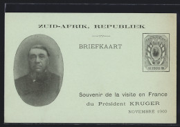 AK Portrait Président Der Südafrikanischen Republik Kruger, Burenkrieg  - Guerres - Autres