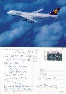 Ansichtskarte  Flugzeug Airplane Avion Lufthansa Boeing 747-200 1995 - 1946-....: Ere Moderne