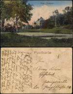 Ansichtskarte Riesa Partie Am Tennisplatz 1915 - Riesa