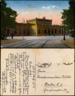 Ansichtskarte Dessau-Dessau-Roßlau Bahnhof 1914 - Autres & Non Classés