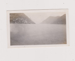 Snapshot Argentique Vue Du Lac De Lugano 1 - Lieux