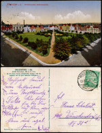 Ansichtskarte Meerane Panorama-Ansicht Mit Wettinerplatz 1925 - Meerane