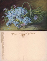 Ansichtskarte  Künstlerkarte Fr. Lohmann Korb Mit Feilchen 1912 - 1900-1949