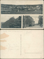 Ansichtskarte Höhr-Grenzhausen Burg Grenzau, Totale, Haus Weiß Am Zoll 1940 - Hoehr-Grenzhausen