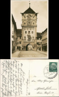 Ansichtskarte Wangen Straßenpartie, Martinstor - Geschäfte 1938 - Other & Unclassified