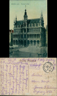 Brüssel Bruxelles Stadtteilansicht Maison Du Roi 1915    Feldpost WK1 Gelaufen - Autres & Non Classés