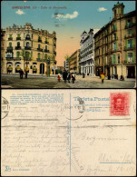 Postales Barcelona Calle De Fontanella. 1925 - Sonstige & Ohne Zuordnung