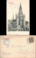 Ansichtskarte Konstanz Münster 1902   Gelaufen Nach PRAHA PRAG (Ankunftsstempel) - Konstanz