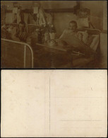 Militär/Propaganda Soldaten Privataufnahme Lazarett Krankenhaus 1915 Privatfoto - Autres & Non Classés