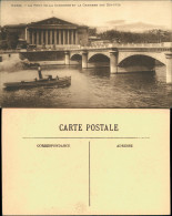 CPA Paris PONT DE LA CONCORDE ET LA CHAMBRE DES DÉPUTÉS 1910 - Autres & Non Classés