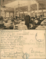 Ansichtskarte Grunewald-Berlin Hauptrestaurant Der Rennbahn Saal 1922 - Grunewald