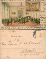 Hamburg Park-Hotel, 2 Bild Teufelsbrück 1908  Gel. An Prinz Pierre Wolkonsky - Andere & Zonder Classificatie