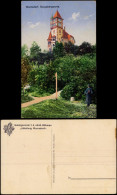 Postcard Warnsdorf Varnsdorf Partie An Der Burgsbergwarte 1920 - Czech Republic