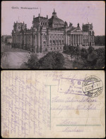 Ansichtskarte Berlin Reichstag 1916  Gel. Feldpoststempel - Sonstige & Ohne Zuordnung