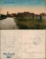 Postkaart Breda Cav. Kazerne. 1918  Gel. Feldpost - Breda