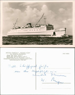 HOCHSEE-FÄHRSCHIFF THEODOR HEUSS Der Deutschen Bundesbahn 1960 - Fähren