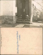 Mutter Kind Wohnhaus (Fotografie Fritz Wagner, Dresden-N. 6) 1930 Privatfoto - Dresden