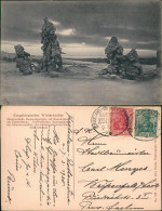 Ansichtskarte .Sachsen Erzgebirgischer Winterzauber 1920     Bahnpoststempel - Autres & Non Classés