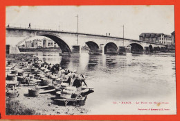 26073 / ⭐ NANCY 54-Meurthe Moselle LAVOIR Pont De MALZEVILLE Lavandières Blanchisseuses 1900s BERGERET 55 - Nancy