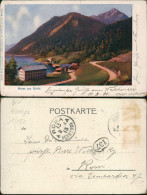 Urfeld-Kochel Am See Partie Am Walchensee - Gebäude 1913 Gel. Fürst Wolkonsky - Sonstige & Ohne Zuordnung