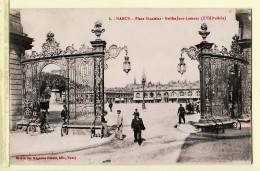 26034 / ⭐ NANCY (54) Place STANISLAS Grilles Jean LAMOUR 1917 à Infirmier Ambulancier BESSONNEAUX Angers-M.M.R 8 - Nancy