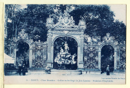 26043 / ⭐ NANCY 54-Meurthe Et Moselle Place STANISLAS Grilles Jean LAMOUR 1921 - IRN 21 Cliché Bleuté - Nancy