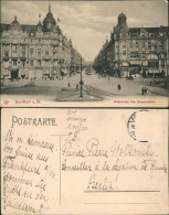 Frankfurt Am Main Kaiserstraße Vom Hauptbahnhof 1904 Gel. An Prinz Wolkonsky - Frankfurt A. Main