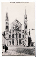 26193 / ⭐ REIMS 51-Marne Basilique Saint St REMI Avant La Guerre De 1914 Place Parvis Pt Plan Gendarme CpaWW1 - Reims