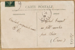 26245 / ⭐   Le 01.06.1908 à TRAGUET Petit Moulin Près Sees Orne- 51-MOURMELON Le GRAND VIE Au CAMP Coin Campement Marne - Mourmelon Le Grand