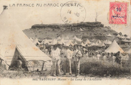 MIKIBP14-014- MAROC TAOURIRT LE CAMP DE L ARTILLERIE LEGION - Other & Unclassified