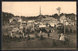 AK Freiberg, Erzgebirgs-Ausstellung 1912, Partie Auf Dem Ausstellungsgelände  - Expositions