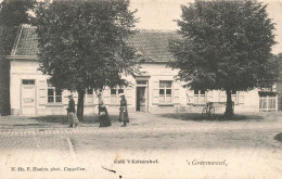 BELGIQUE - 'S Gravenwezel - Café 't Keizershof - Bicylette - F.Hoelen - Départ Clientes - Carte Postale Ancienne - Schilde