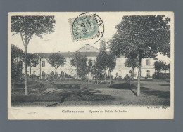 CPA - 36 - Châteauroux - Square Du Palais De Justice - Circulée - Chateauroux