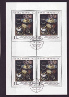 Czech Republic 1996, Art, Georg  Flegel, Used, CTO - Used Stamps