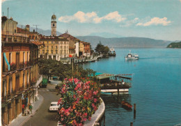 LAGO DI GARDA SALO' VEDUTA DEL LUNGOLAGO VIAGGIATA - Brescia