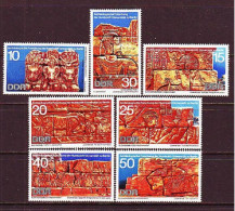 1970. DDR. Archaeological Research By Humboldt University Of Berlin. MNH. Mi. Nr. 1584-90 - Nuovi