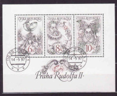 Czech Republic 1997, Art, Prague Of Rudolph II.,  Used, CTO - Oblitérés