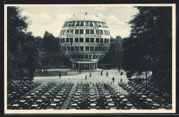 AK Dresden, Jahresschau Deutscher Arbeit, Kugelhaus Vom Konzertgarten Aus Gesehen, Art Deco  - Exhibitions