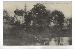 Le Renouard (61) : La Villa Bourgeoise Du Parc Prise De L'étang En 1910 (animé) PF. - Autres & Non Classés