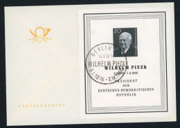 DDR Block Nummer 16 FDC Ersttagsbrief - Other & Unclassified