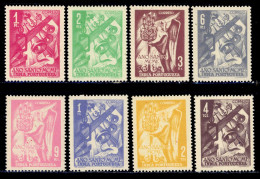 ! ! Portuguese India - 1951 Holy Year (Complete Set) - Af. 407 & 414 - MH (ns199) - Inde Portugaise