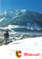 MITTERSILL, SALZBURG, MOUNTAIN, ARCHITECTURE, SKI RESORT, EMBLEM, AUSTRIA, POSTCARD - Mittersill