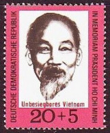 1970. DDR. Ho Chi Minh (1890-1969). MNH. Mi. Nr. 1602 - Unused Stamps